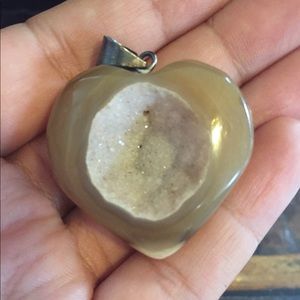 Authentic crystal stone pendant
